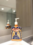 Talavera Ceramic Soap & Lotion Dispenser, Hand-Painted Mexican Pottery, Unique Multicolor Design