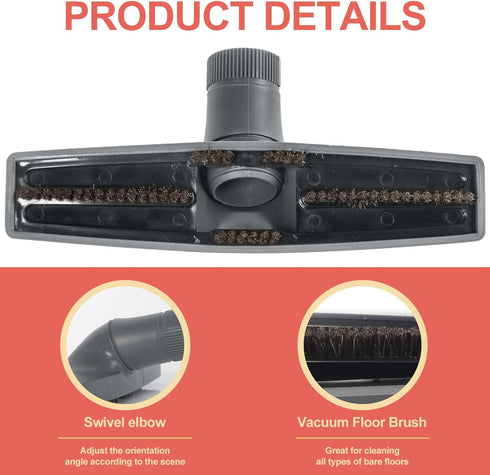 Pamiven 52682 (1 Pack) Canister Vacuum Floor Brush for Ken-More Vacuum Cleaners - The Ultimate Solution for Bare Floor