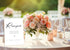 Minimalist Style Leave Your Recipe Card Display Sign: 8x11 Wooden Sign for Weddings and Showers