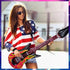 Naturahand 10 Set Pieces Inflatable Instruments Party Props Photo Booth Props Inflatable Guitar Saxophone Bass Lute