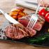 Silverware Set for 2, CXJY 10-Piece Stainless Steel Flatware, Square Edge Kitchen Utensils, Mirror Polished, Dishwasher