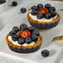6 Pack Mini Fluted Tart Pans 4 Inch with Removable Bottom, Nonstick Quiche Pan for Baking Treats and Pies