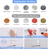 Stainless Steel Wall Mounted Clothes Hanger Storage Rack - Space Saving Organizer with Hooks for Laundry Room