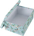 Soul & Lane Butterflies in Flight Photo Storage Boxes, Set of 3 Nesting Boxes with Lids, Floral Decorative Containers
