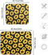 Yellow Sunflower Dish Drying Mat, 18x24 inch Floral Kitchen Counter Protector for Dishes and Bottles