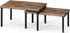 Simple Houseware Expandable Counter Shelf in Rustic Brown