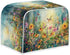 Xoenoiee Butterfly Floral Print Toaster Cover, Quilted for 2 Slice Toaster Oven