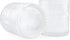 Darware 4 Pack Little Hobnail Drinking Glasses (6oz, Clear) - Old-Fashioned Beverage Glasses for Tabletop and Bar Use