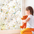 DKTIE Window Privacy Cling Film with Installation Tools - Non-Adhesive Frosted Bird Coverings for Bathroom