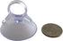 GiftWrap Etc. Clear Plastic Suction Cups with Loops, Set of 10, 4.5 cm (1.75 in) Wide