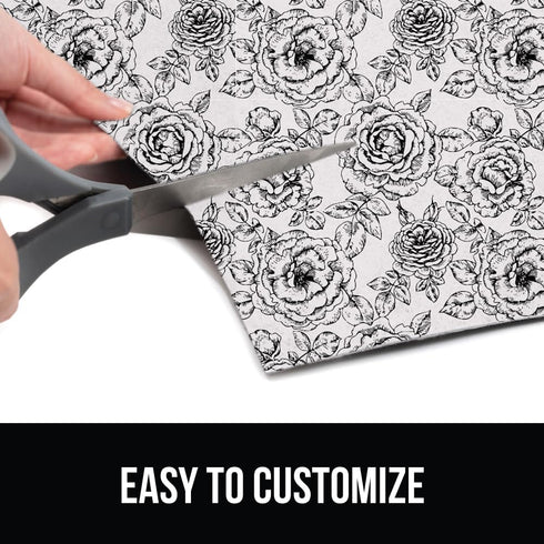GORILLA GRIP LeakGuard Non-Adhesive Under Sink Mat, 24x40, Waterproof Quick Dry Shelf Liner for Kitchen Cabinets