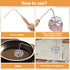 7 Pieces Rosettes Timbale Set, Rosette Iron with Handle, Lotus Flower Bunuelos Cookie Maker, Funnel Cake Kit