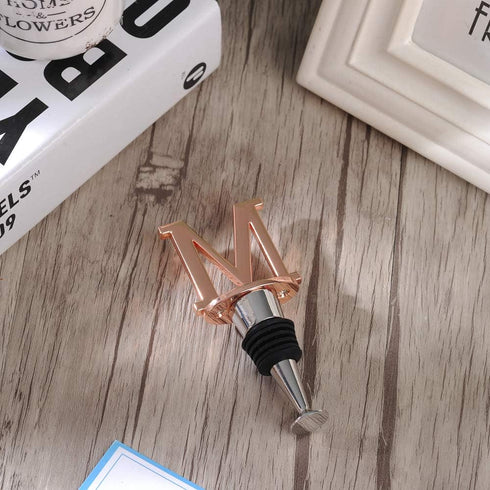 Miicol Wine Stopper, Prosecco Bottle Stopper, Personalized Champagne Stopper, Rose Gold Wine Accessories