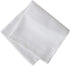 Newbridge White Denley Stripe Set of 4 Fabric Napkins, 100% Polyester, Heavy Weight Party Napkin