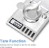 Fuzion Milligram Scale, 50g/0.001g Digital Scale with Calibration Weights for Jewelry, Powder Medicine, and Reloading