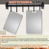 Arvion 100% 15.4" 11" Titanium Cutting Board for Kitchen, Pure Titanium Cutting Board, Double Sided Food-Grade Metal