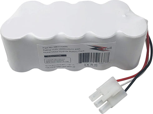 Battery Replacement for Shark XBT1106N Freestyle Navigator, Original Part Number XBT1106N (Check Compatibility)