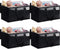 StorageRight Large Moving Bags Heavy Duty Storage Totes, 100L, 4 Packs, Collapsible Moving Supplies with Reinforced