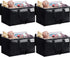 StorageRight Large Moving Bags Heavy Duty Storage Totes, 100L, 4 Packs, Collapsible Moving Supplies with Reinforced