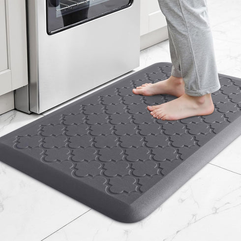 TranquilRelax 4/5 Inch Thick Anti-Fatigue Kitchen Mat Water Resistant Non-Slip Kitchen Floor Mat