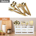Ayiaren Wood Flatware Silverware Caddy, White Cutlery Holder for Kitchen Utensils Organizer