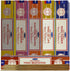 Satya Incense Sticks Variety Pack #6 with Incense Stick Holder Bundle, 6 Spiritual Fragrances