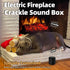 2 1 Fireplace Crackler Sound Box for Electric Fireplace with Remote Control, in Realistic Rechargeable Fire Crackling