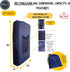 36"x24"x6") 420D NAVY BLUE (Large Beach Chair Bag. For Tent, Camping Mattress, Recliner, Dog Bed, Director & Lounge