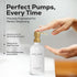 Set Luxury Shampoo and Conditioner Dispenser by Brighter Barns - Shower Soap Dispenser - Shampoo Conditioner Body Wash