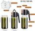 2 1 17oz/500ml Glass In Olive Oil Dispenser Bottle for Kitchen Gadgets, Olive Oil Sprayer for Cooking (Light Blockage