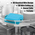Microwave Toaster, Sandwich Maker, Panini Maker, Dishwasher Safe, Wireless, Time Saving, Fast (Blue)