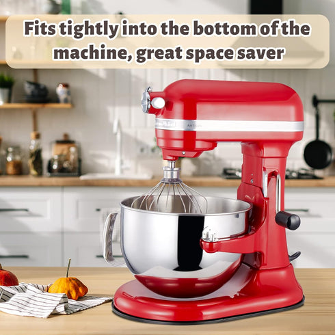 Mixer Mat Slider for KitchenAid 5-8 Qt Bowl-Lift Mixer, Metal Appliance Sliding Tray for Kitchen Aid Professional