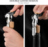 HYZ 2-Pack Wine Opener Waiter Corkscrew, Professional Wine Key with Foil Cutter, Manual Double Hinged (Black)