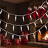 Indoor20ft 40 GRADESIN Christmas Icicle Lights LED Icicle String Lights Battery Operated Powered Christmas Lights