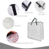 Clear Storage Bags with Zipper and Handles, Blanket Bags for Closet, Moving Supplies, Underbed Organizer