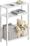 Yoobure Narrow Side Table with Storage Basket, Small End Table for Small
