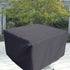 FLR 49x49x29in Patio Table Cover Square Black Waterproof Outdoor Dinner Protector Dust-Proof Table Desk Cover Furniture