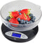 Smart Weigh Food Kitchen Scale with Bowl, 11lb x 0.1oz, Digital Weight Scale for Baking