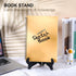3 Pcs Wooden Display Stand, Decorative Plate Stands, Black Easel Stand for Pictures, Cook Books, Wedding Decors