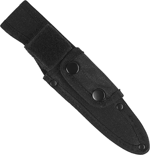 XYJ Universal Knife Sheath, Oxford Cloth Camping Knives Sleeves Case, Edge Guards Blade Protectors (Black, 5.5 * 2 inch)