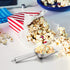 E-far Mini Ice Scoop Set of 2, 3 Ounce Stainless Steel Scoops for Ice Cube, Candy, Flour, Sugar, Rust Proof