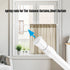 AIZESI Spring Tension Curtain Rods, Short Tension Rod (White, 27" to 37", 4 Pcs)