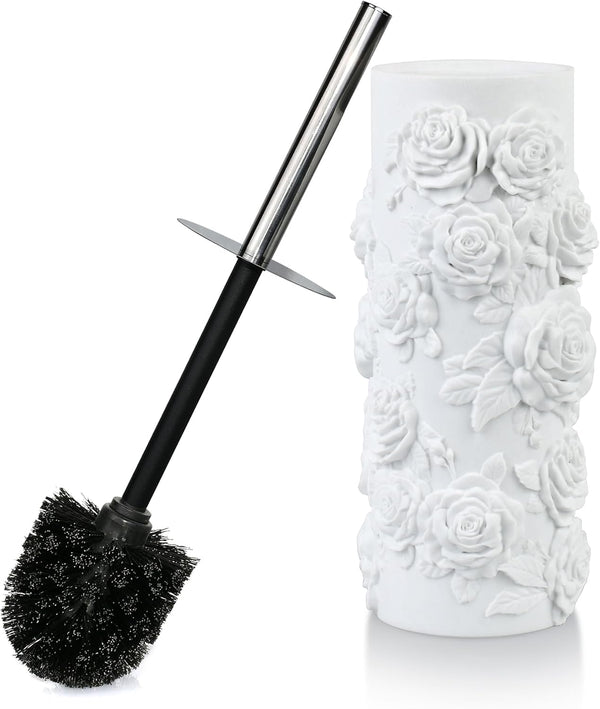 Toilet Brush and Holder Set for Bathroom, Stylish and Durable Cleaning Tool