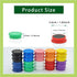 Fridge Magnet Strong Magnets, 50 Pack 10 Colors Heavy Duty Refrigerator Magnets for Whiteboard and Crafts