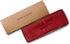 D'Moksha Homes Red Linen Placemats, Set of 4 Classic Hemstitch 14 x 19 Inch, 100% Pure Linen Table Mats
