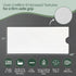 Peel and Stick Bathtub Mat, White Adhesive Vinyl Anti Slip with Drain Cut Out, 16" X 40"