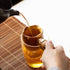 Natural Bamboo Tea Strainer - Handmade Fine Mesh Tea Filter Infuser for Loose Leaf Tea Cups Mugs Pots, Pack of 2