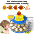 Eggs-18 Incubators for Hatching Egg Incubator with Automatic Egg Turning and Humidity Control, Incubadora de Huevos de