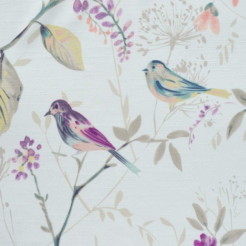 VOGOL Bird Pattern Kitchen Valances - Pocket Window Curtains for Living Room, 52 Inch Wide by 18 Inch Long