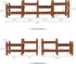 Outdoor,4 (11.8"-44'') Wood Plant Stand Indoor Tiers Plant Stand Bench Indoor,Low Window Plant Shelf Small Long Flower